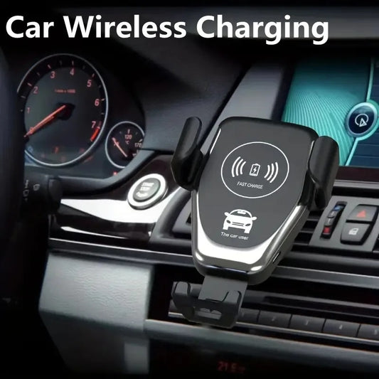 2-in-1 Wireless Charging Car Mount