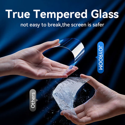JOYROOM 9D Tempered Glass Screen Protector (2/3 Pack) – Bubble-Free, HD Clear