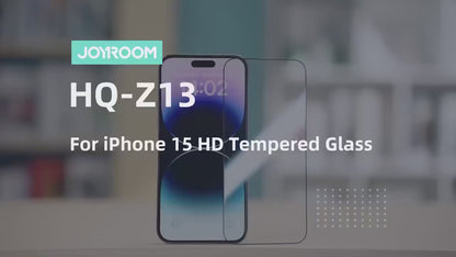 JOYROOM 9D Tempered Glass Screen Protector (2/3 Pack) – Bubble-Free, HD Clear